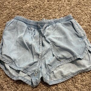 Light Blue Women's Shorts